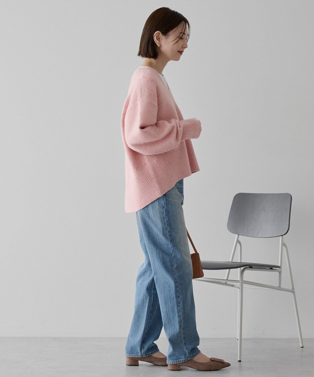 AMERICAN HOLIC ワイドリブVネックプルオーバー 