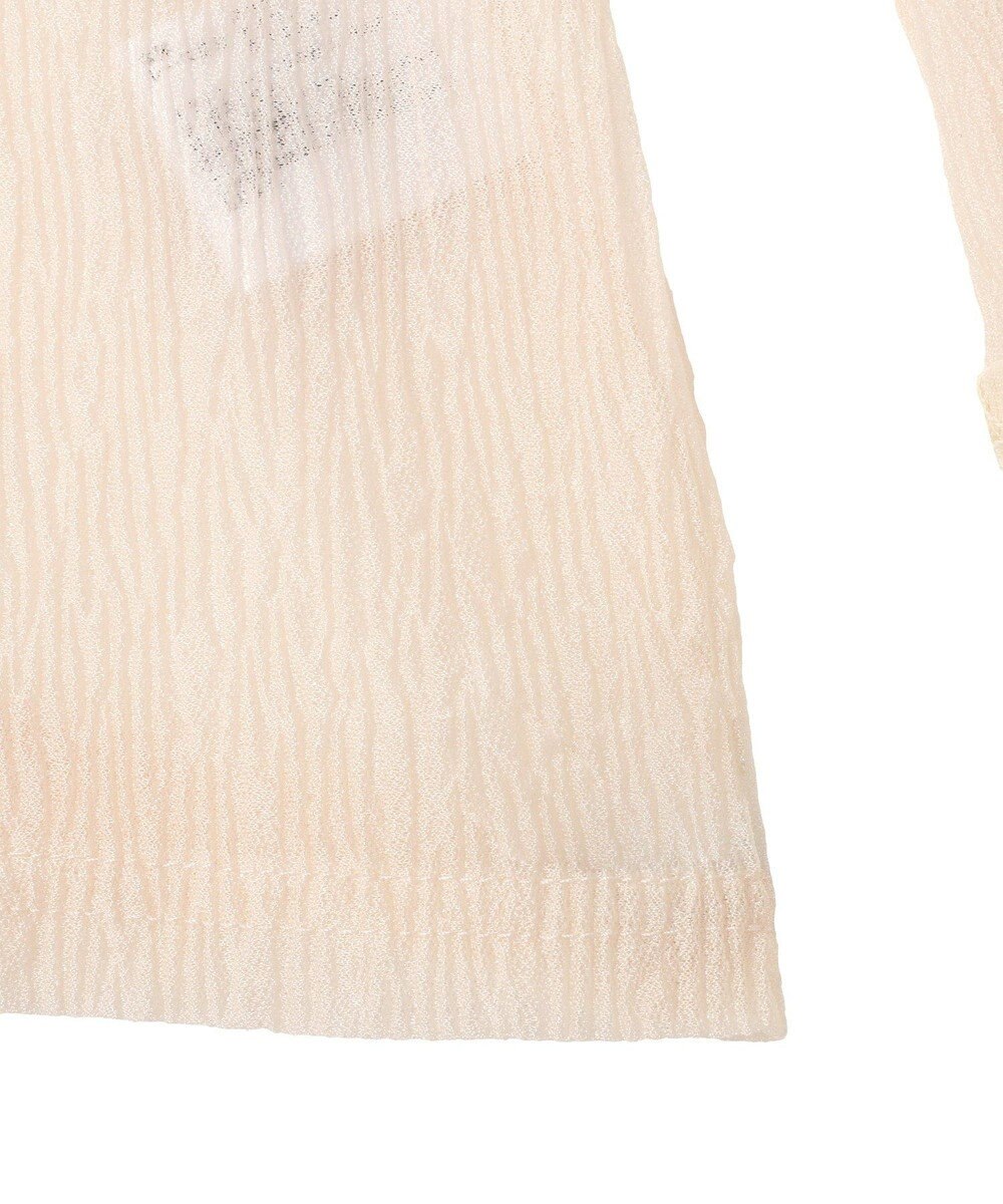 YECCA VECCA 袖レースシアートップス 