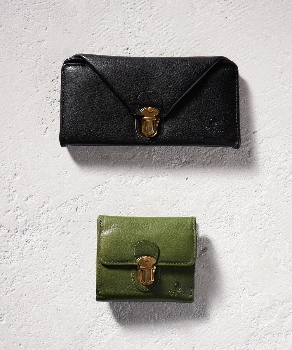 FOLNA RD ヌメオイルシュリンク 差し込み金具 長財布 