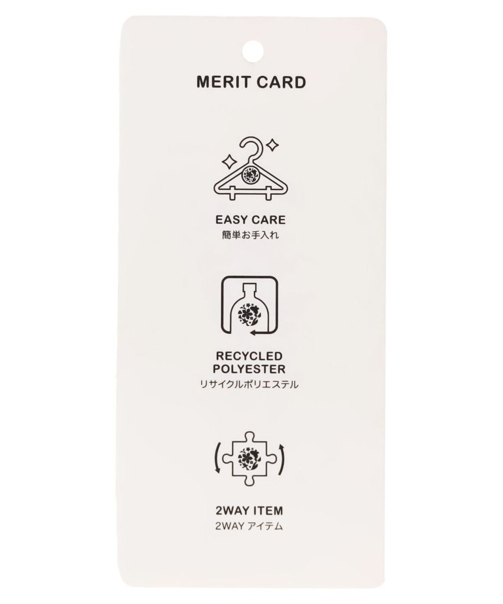 earth music&ecology リサイクルポリエステルブレンドキャミワンピース 