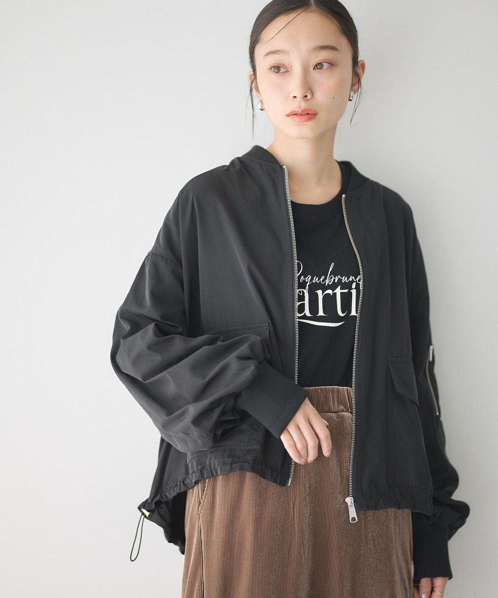 earth music&ecology アウトポケットＭＡ－１ Black