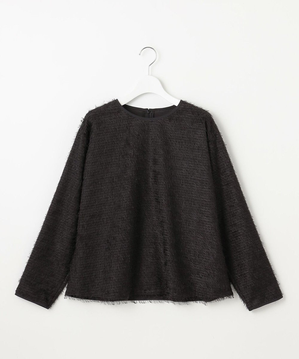 自由区 L 【カタログ掲載】ループカットジャカードプルオーバー ブラウス 