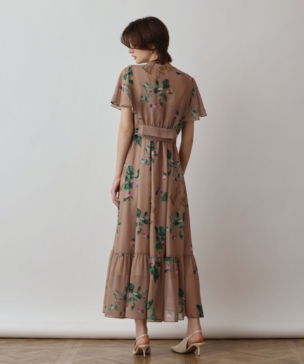 GRACE CONTINENTAL プリントセパレートワンピース 