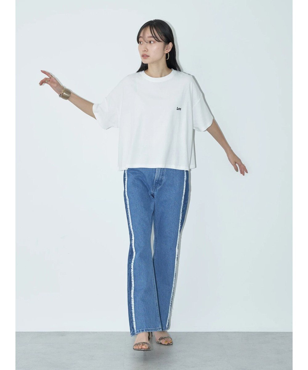 earth music&ecology Ｌｅｅ×ｅ．ｍ．ａ．ｅ　ＢＡＣＫ　ＰＲＩＮＴ　ＴＥＥ 