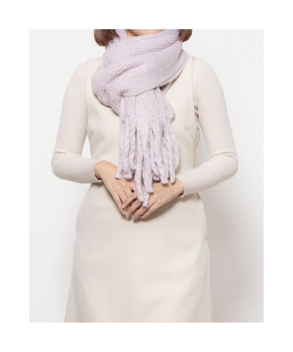 UNBILLION カシュネ cache nez / リサイクルポリラッセルニットストール 