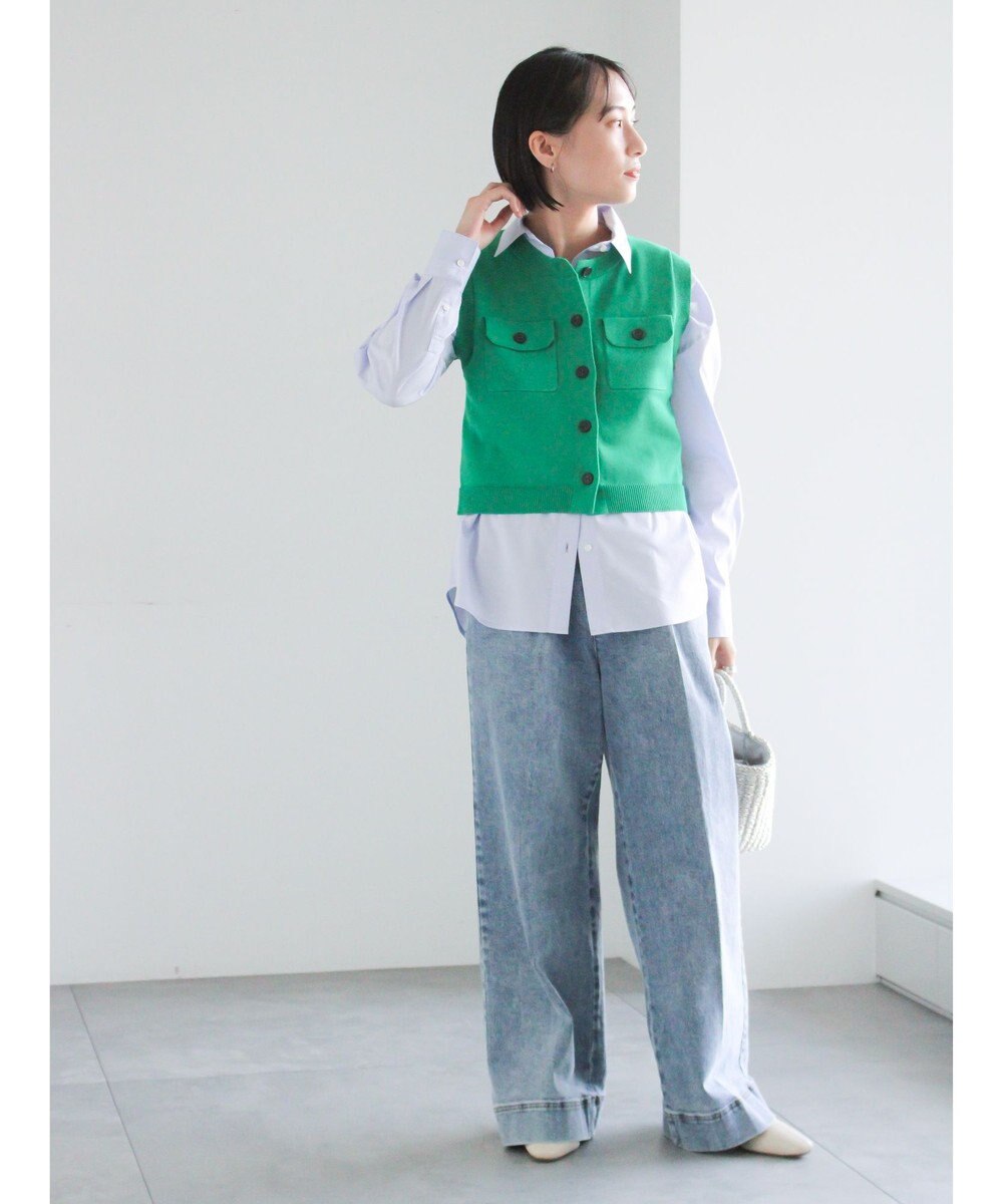 Te chichi ワイドデニムパンツ 