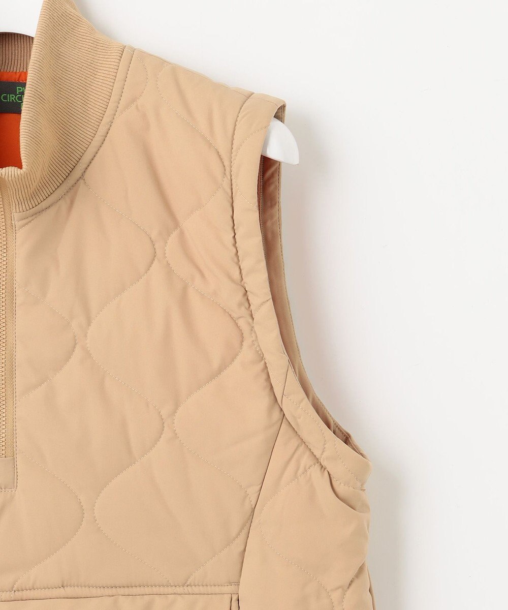 PW CIRCULUS 【ベストにもなる！袖2WAY】【WOMEN】ひょうたんキルティング中綿ブルゾン 