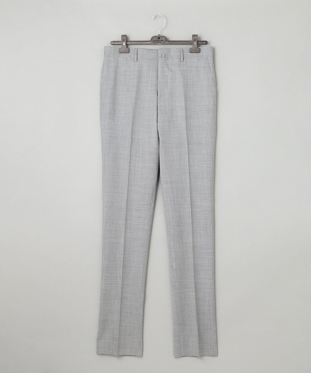 GOTAIRIKU ロングセラー【洗える/折り目加工/シワになりにくい/ウエストアジャスター】ウォッシャブル サマーウール100％パンツ_限定色(ノータック)23/24年モデル 