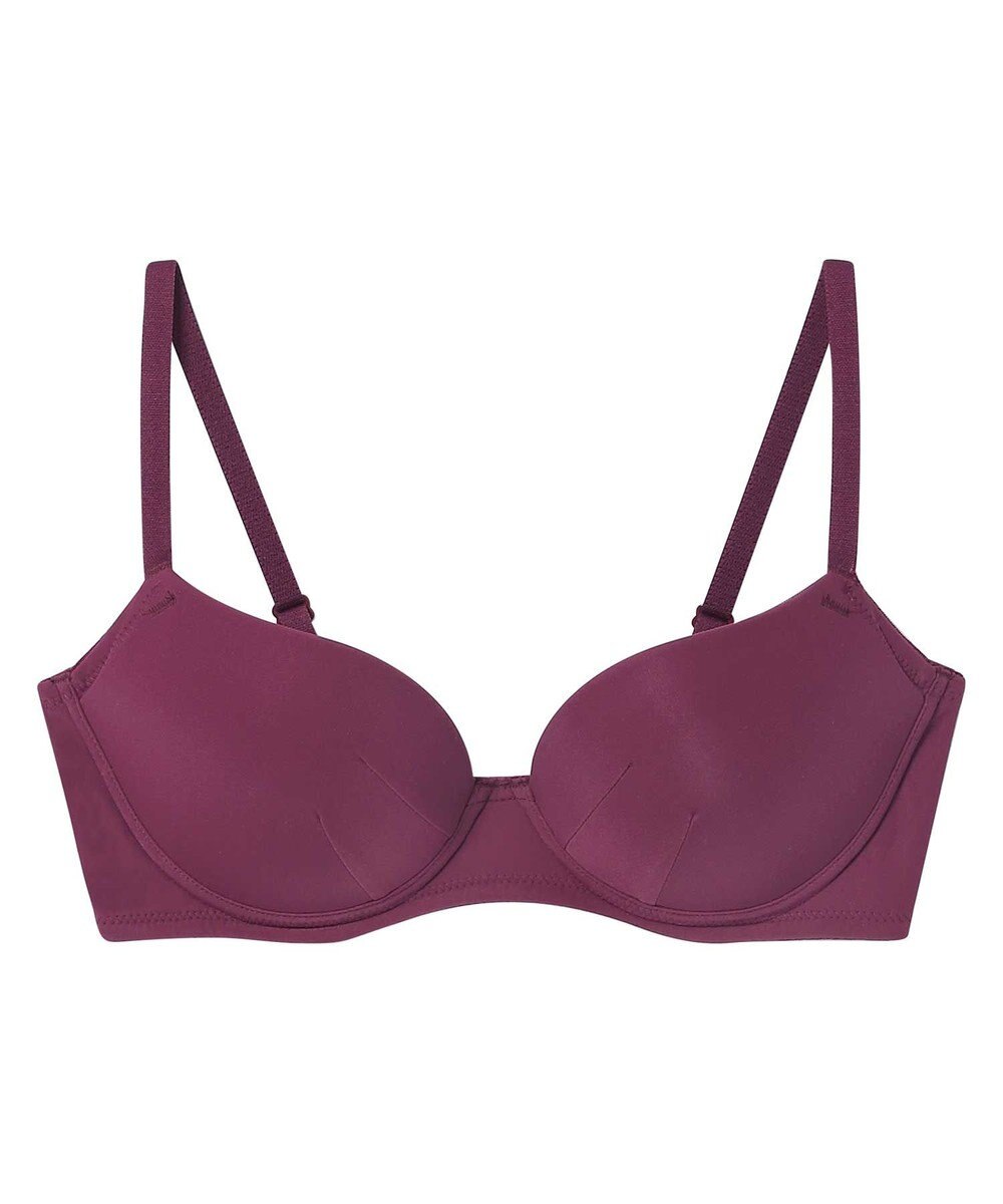 AMPHI 【NAILS INCコラボ】 ノンワイヤーブラ 谷間をメイク 脇高設計 背中をスムージング Aカップあり 【BRAGENIC ブラジェニック スムージングタイプ】 ブラジャー ブラ ワイヤレス BMI245 アンフィ／ワコール 