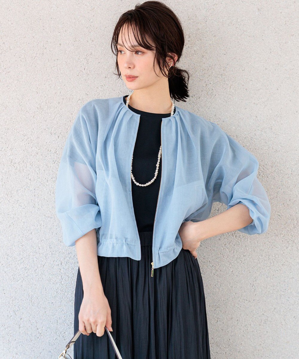 組曲 【先行予約】カラーボイル ブルゾン 