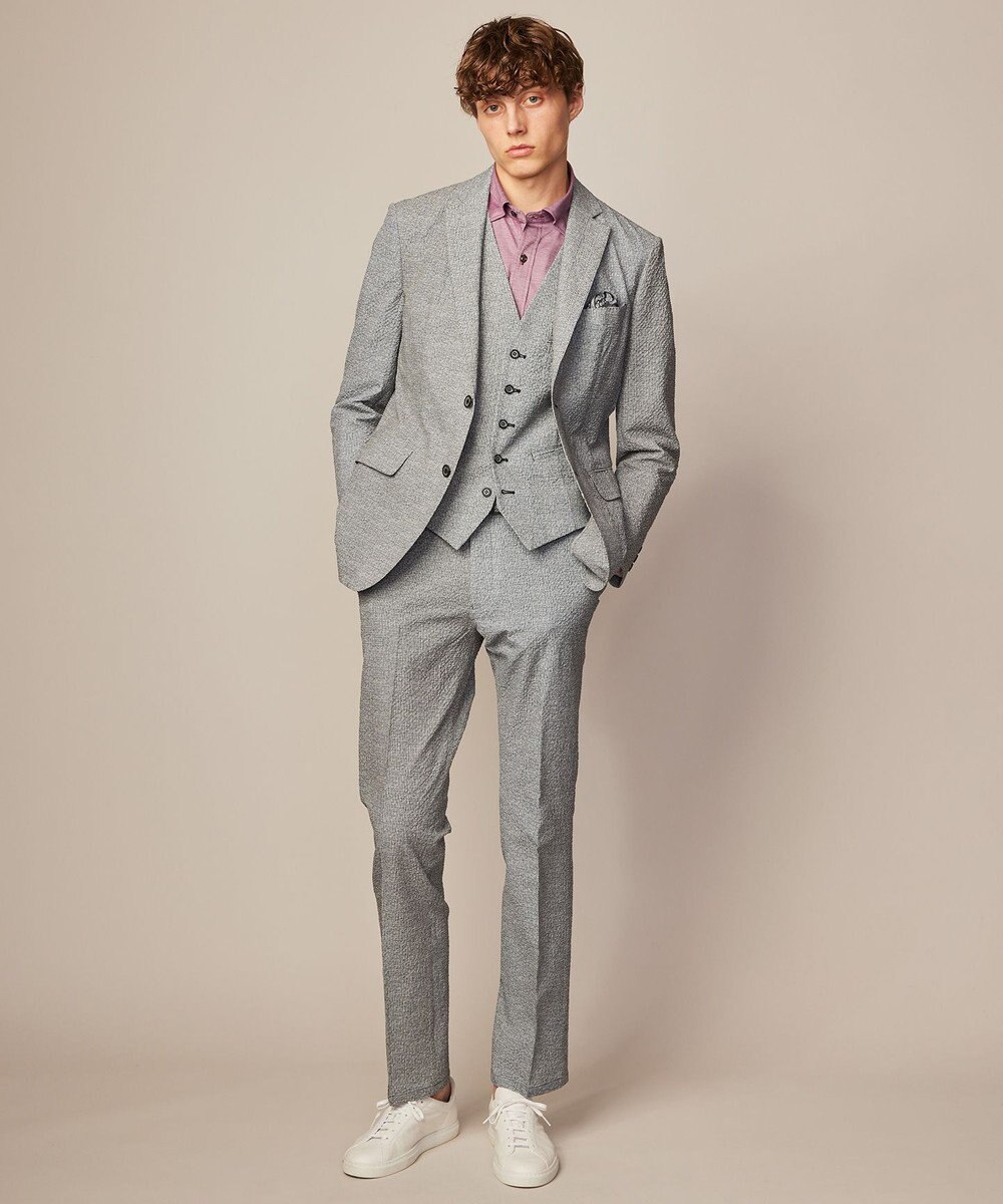 JOSEPH ABBOUD 【キングサイズ・ストレッチ・洗える・軽量・防しわ・速乾・エコ撥水】ライトウェーブ ベスト 