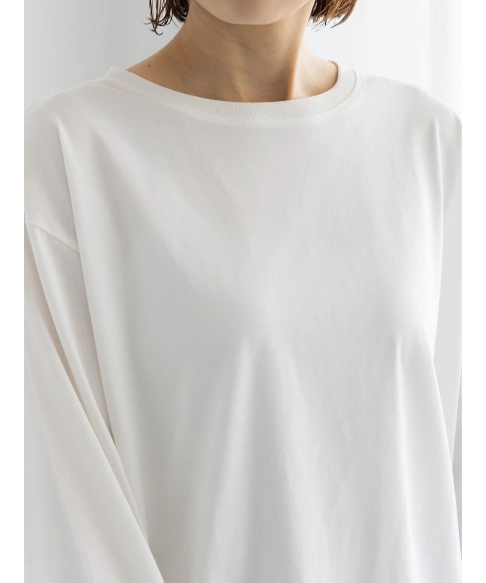 Te chichi 【泉 里香さん着用・Oggi.jp10/23掲載】シルケットロングスリーブTシャツ 