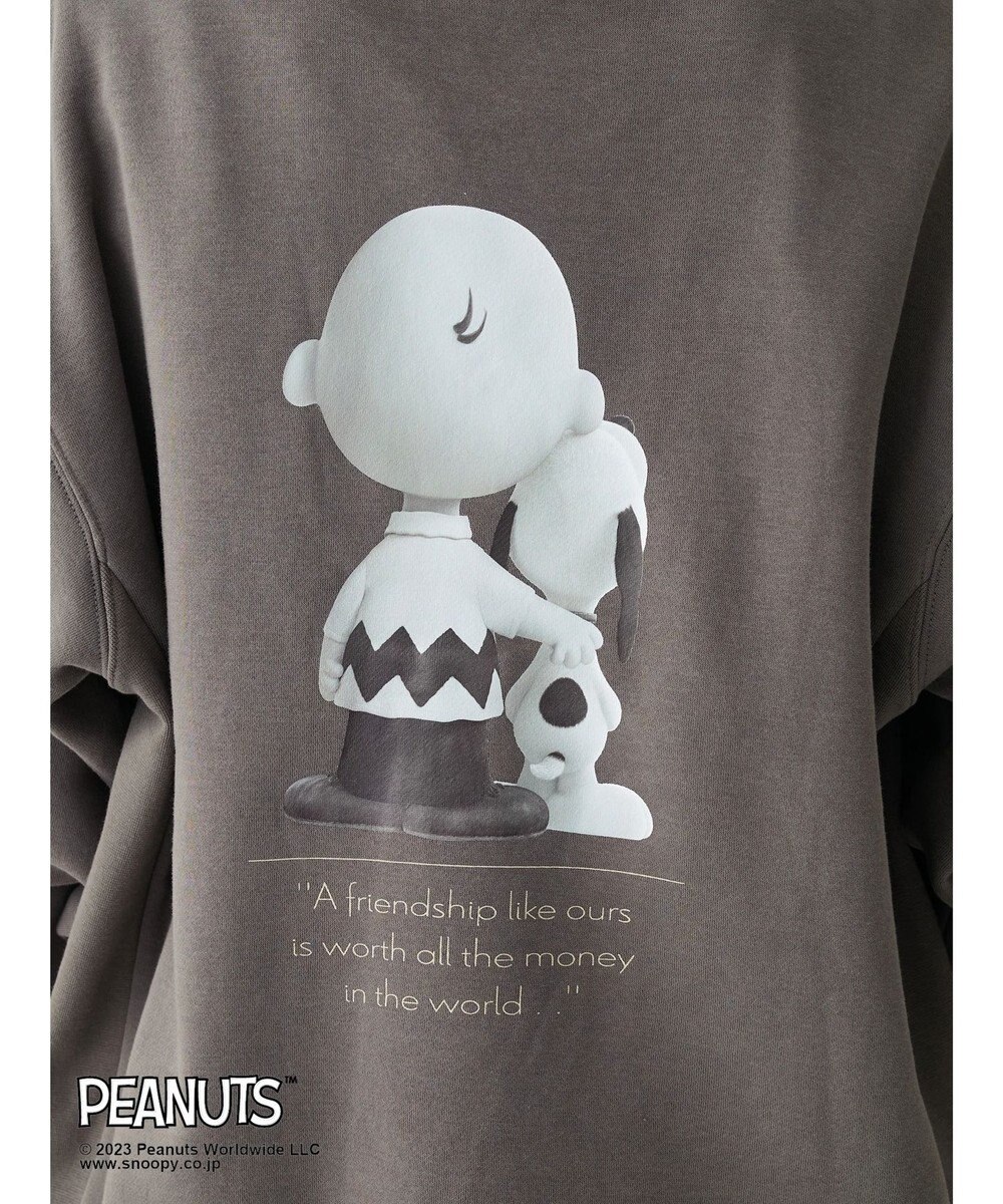 CRAFT STANDARD BOUTIQUE ＰＥＡＮＵＴＳ裏起毛スウェットクルー 