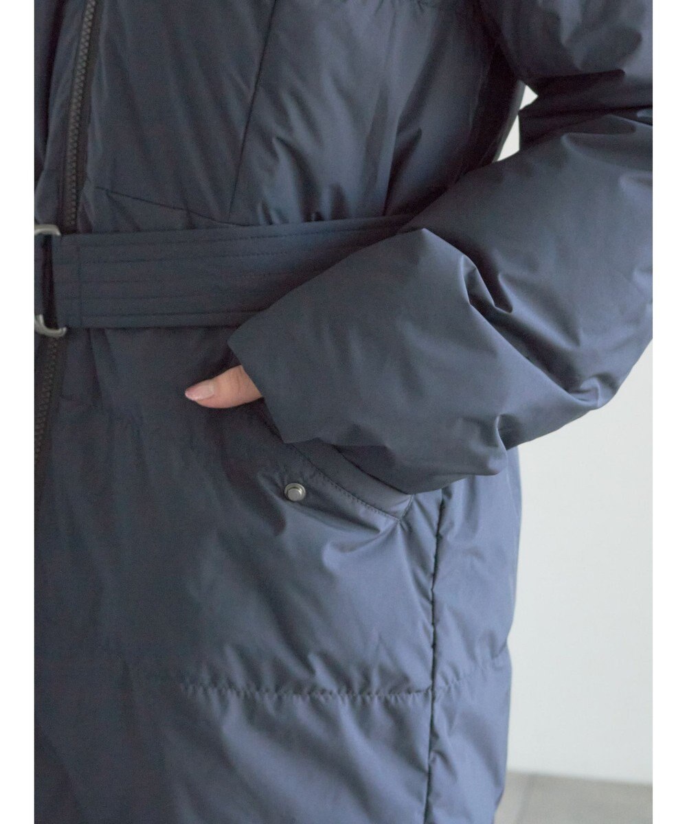 Te chichi 【宮本茉由着用】フードロングダウンコート 