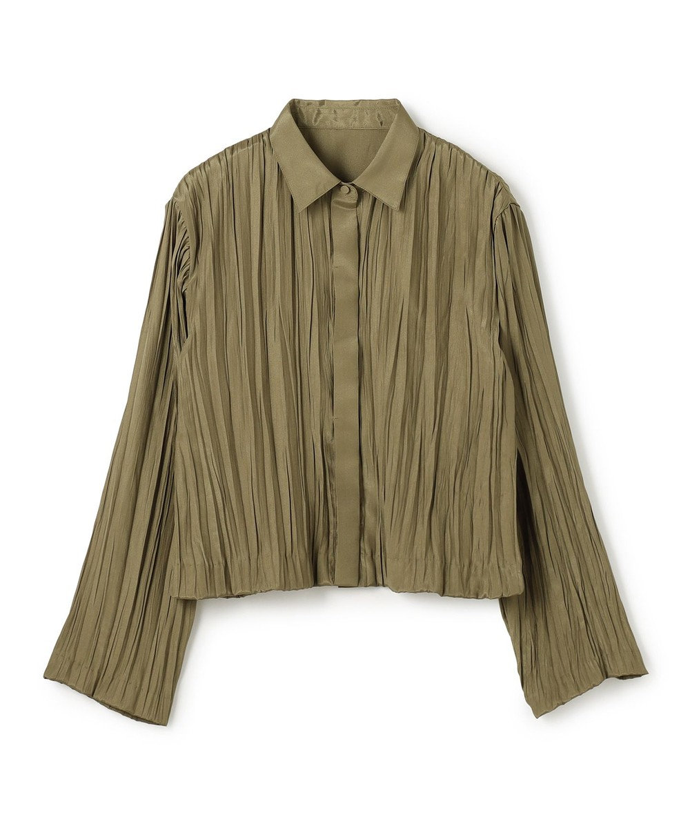 uncrave マシーンプリーツ シャツ 