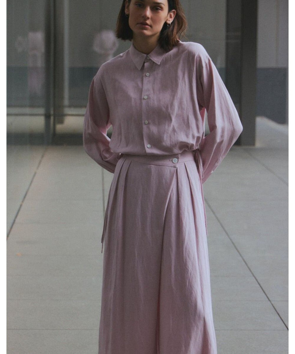 NAVE 【Nave・セットアップ可】ヴィスコースリネン シャツ 