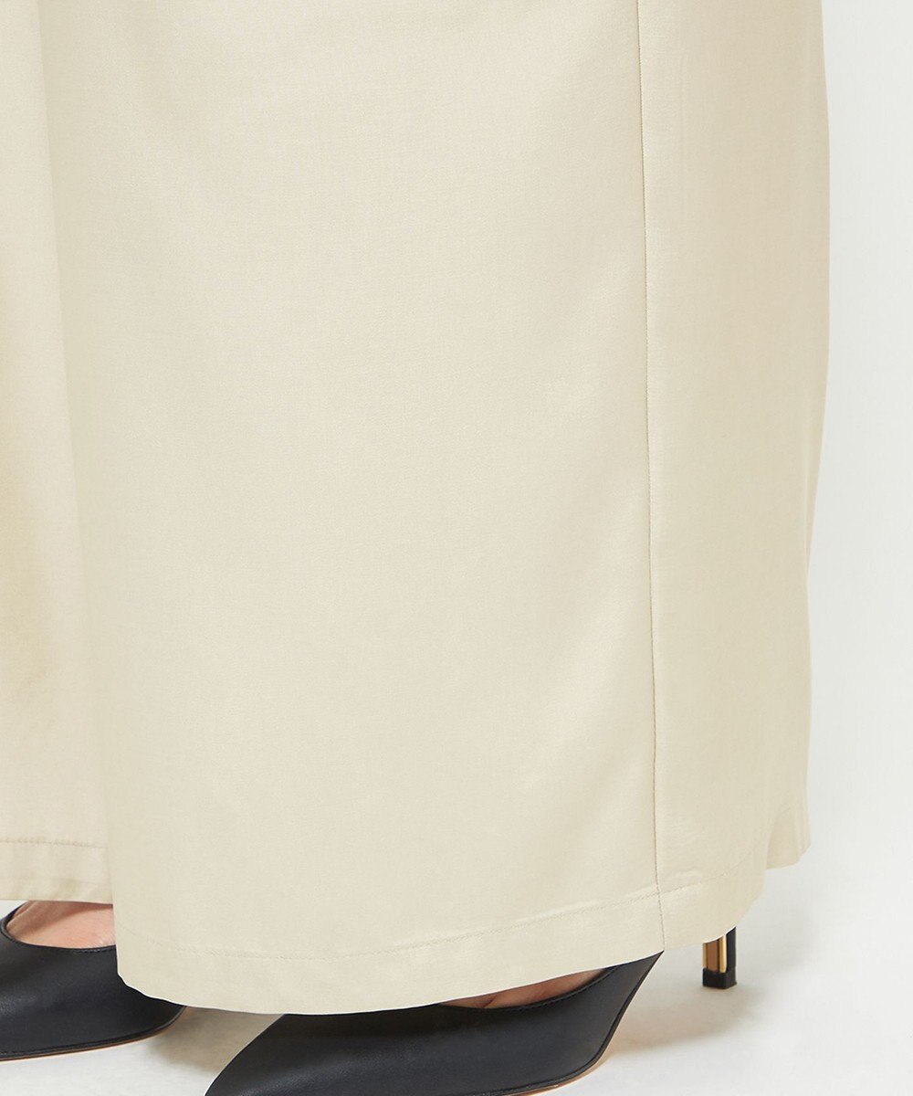 uncrave 【新色追加！】フィブリルシャンブレー ワイドパンツ 