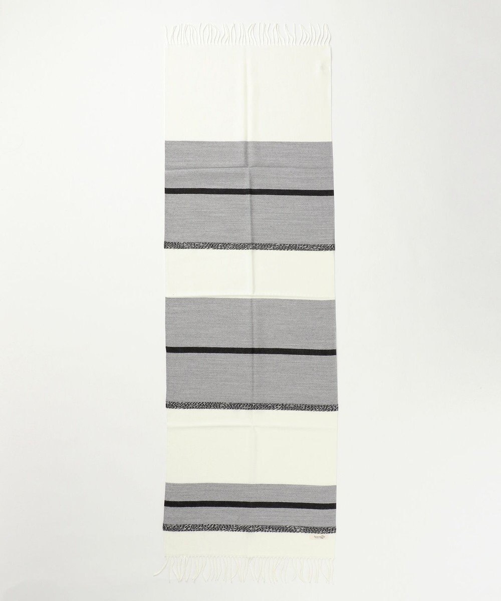 JOSEPH ABBOUD MOUNTAIN 【SPACE／UNISEX】ビッグボーダー ストール 