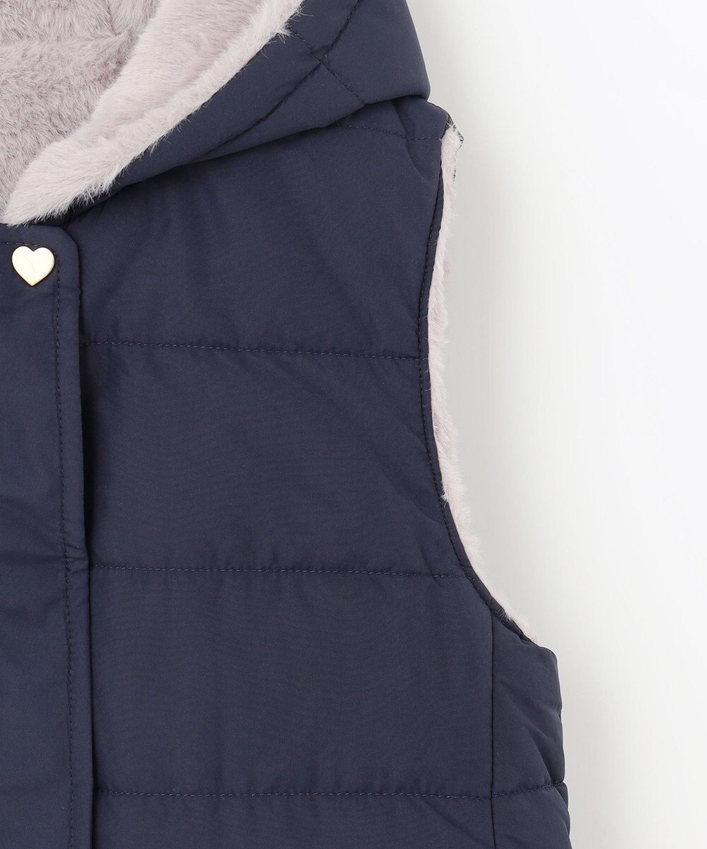 ANY KIDS ボア リバーシブル ベスト 