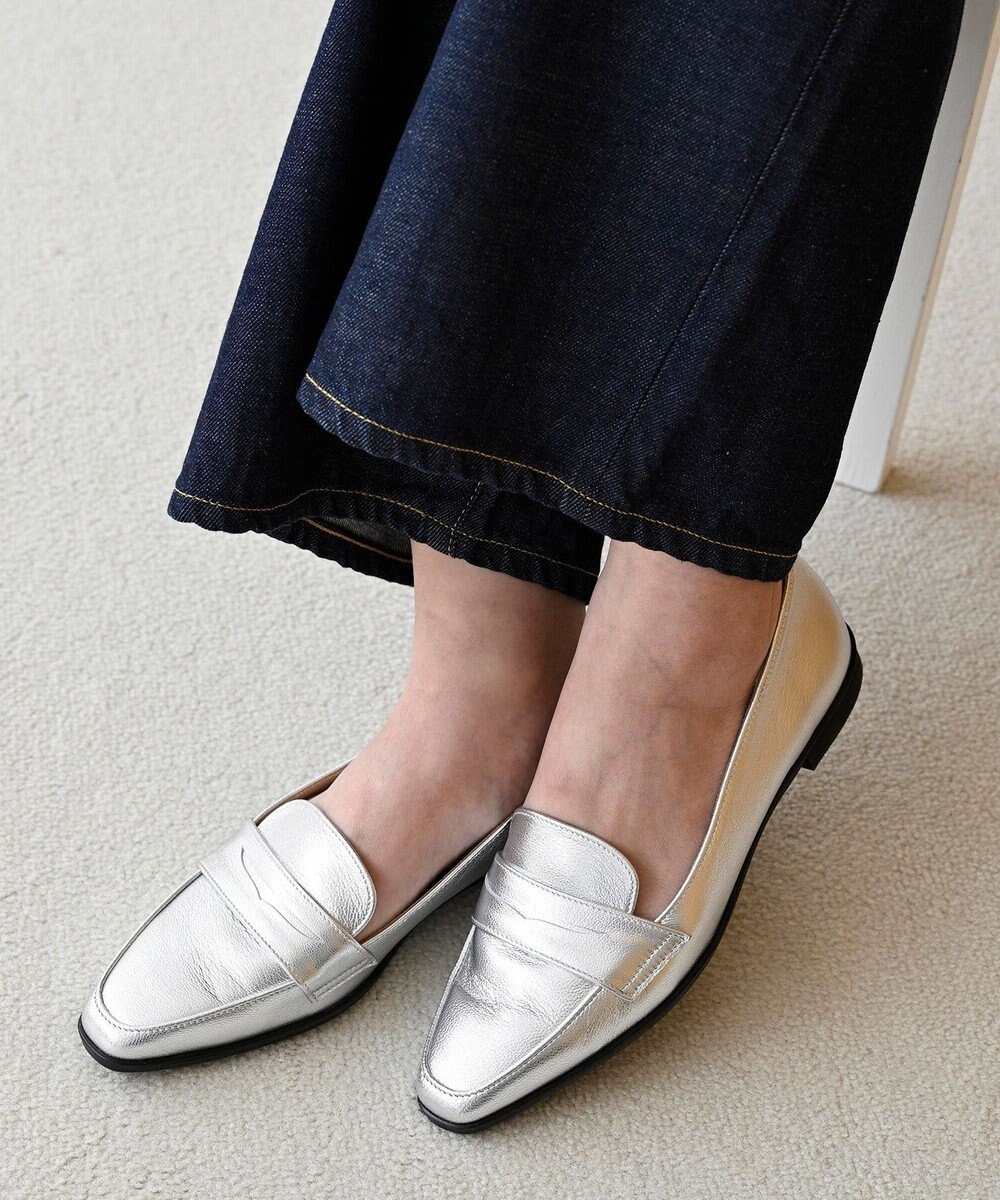 APOM 【新色登場】日本製 晴雨兼用スクエアトゥコインローファー15＜CRAHUG限定＞ 