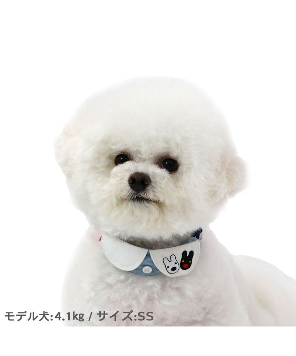 PET PARADISE リサとガスパール  襟付き首輪  《であい柄》ＳＳ 小型犬 