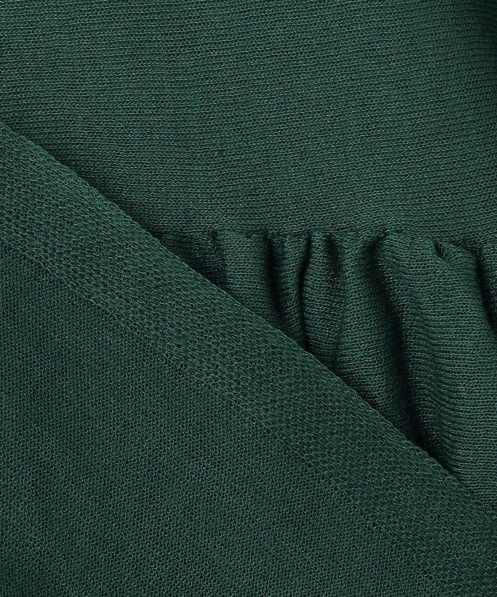 UNFILO シアー ペプラムニット 