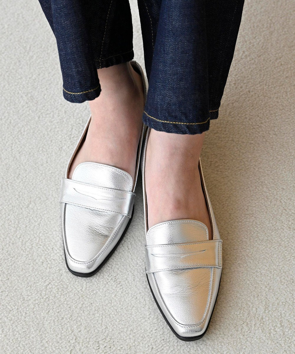 APOM 【新色登場】日本製 晴雨兼用スクエアトゥコインローファー15＜CRAHUG限定＞ 