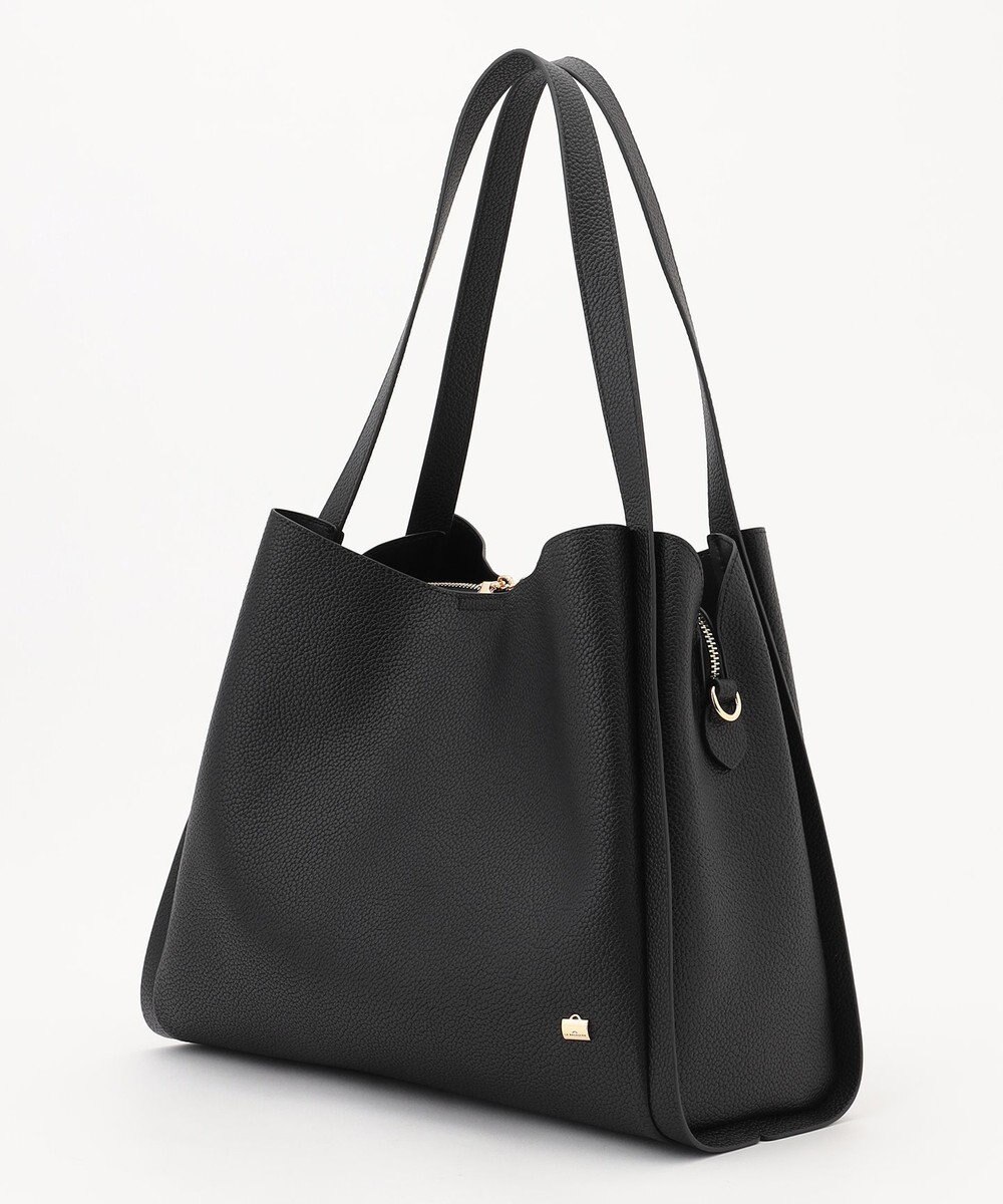 LA BAGAGERIE ソフトシュリンク2WAYハンドバッグ large 
