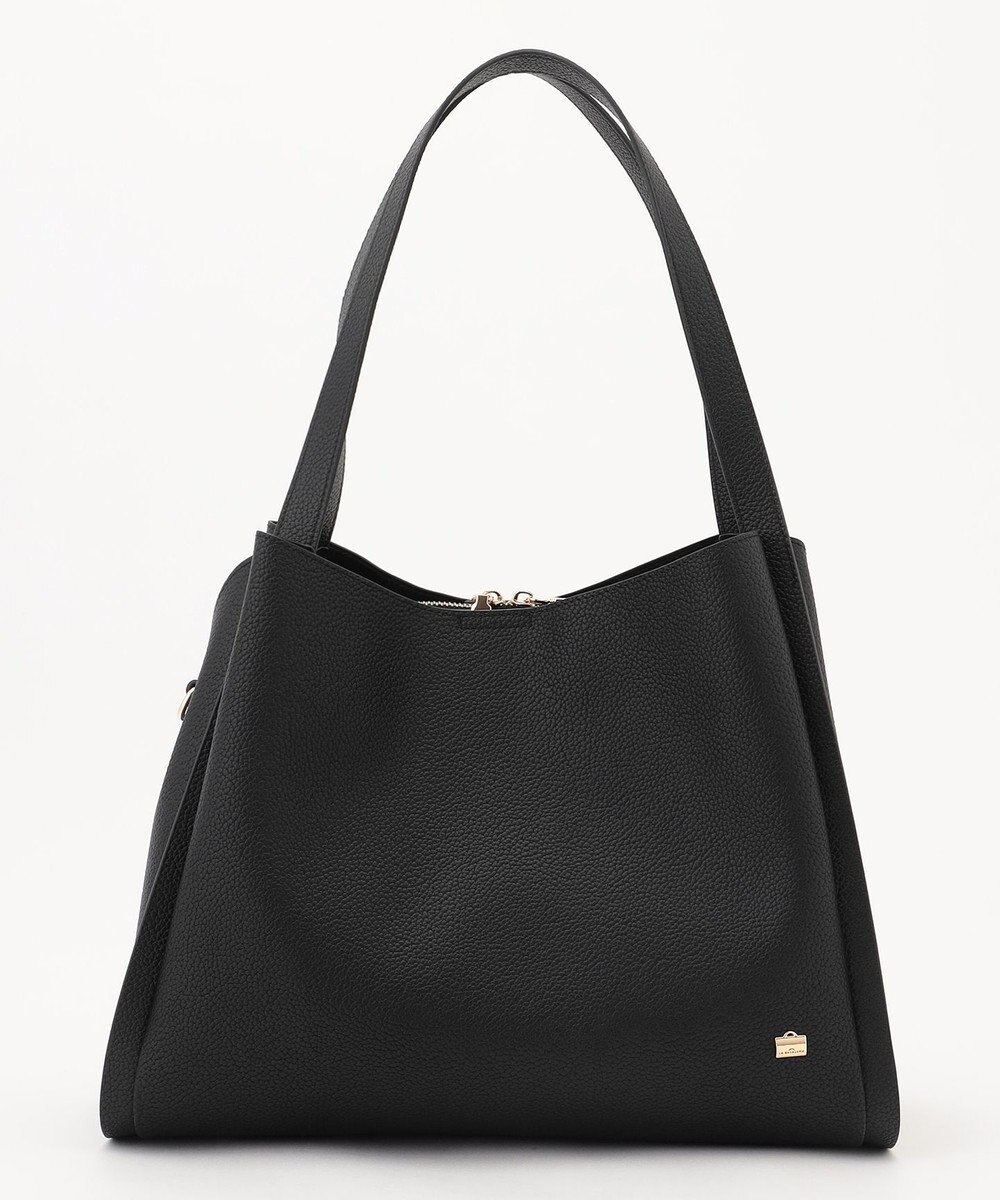 LA BAGAGERIE ソフトシュリンク2WAYハンドバッグ large 