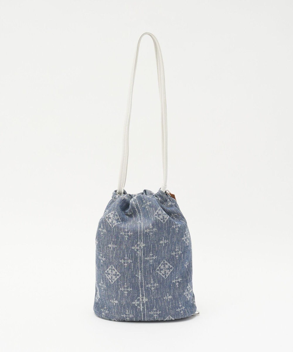 russet デニムジャガード3WAY巾着バッグ(CE-1688) 