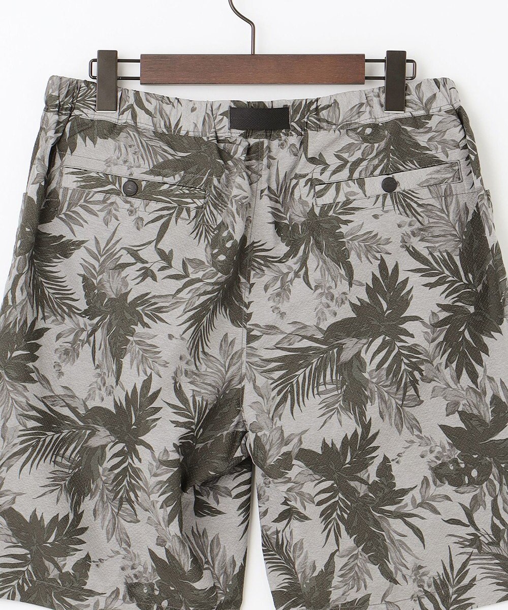 JOSEPH ABBOUD MOUNTAIN 【UNISEX】軽量/ECO撥水 3Dエンボスリーフショーツ 