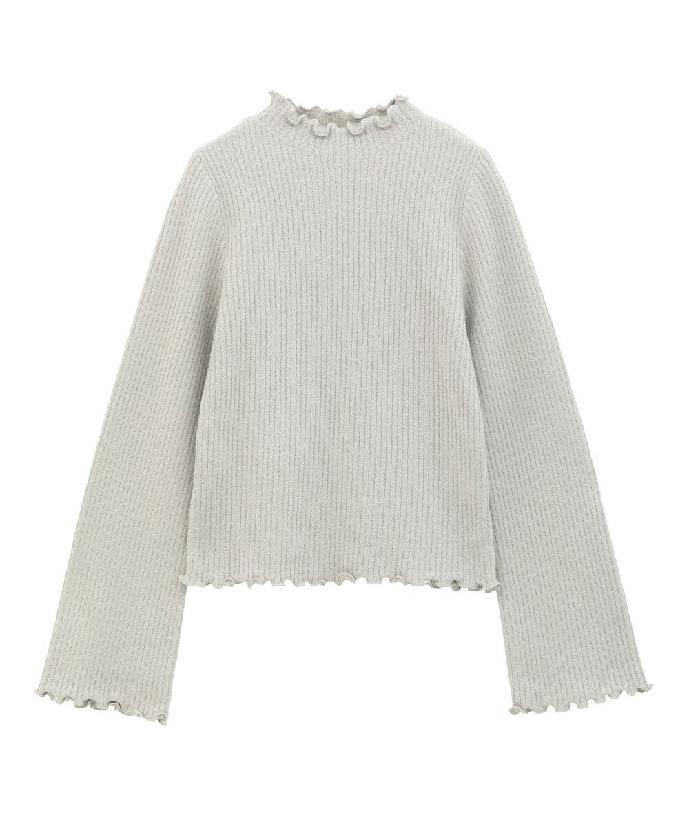 Green Parks ・ｓｗｉｎｇ　ｂｙ　ウラシャギーフレアスリーブニット 