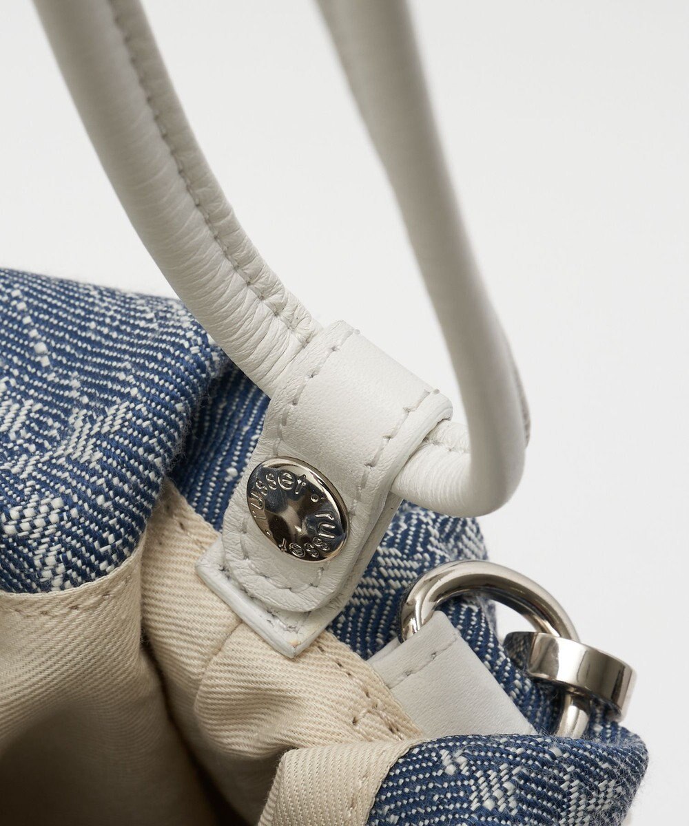 russet デニムジャガード3WAY巾着バッグ(CE-1688) 