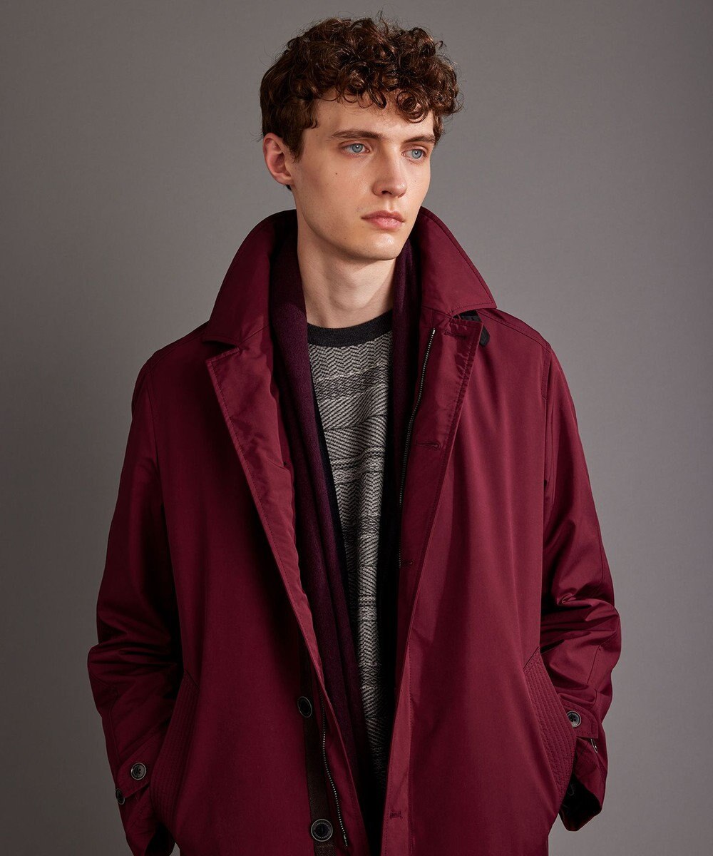 JOSEPH ABBOUD 【撥水/JAPANファブリック】 パウダーツイル コート 