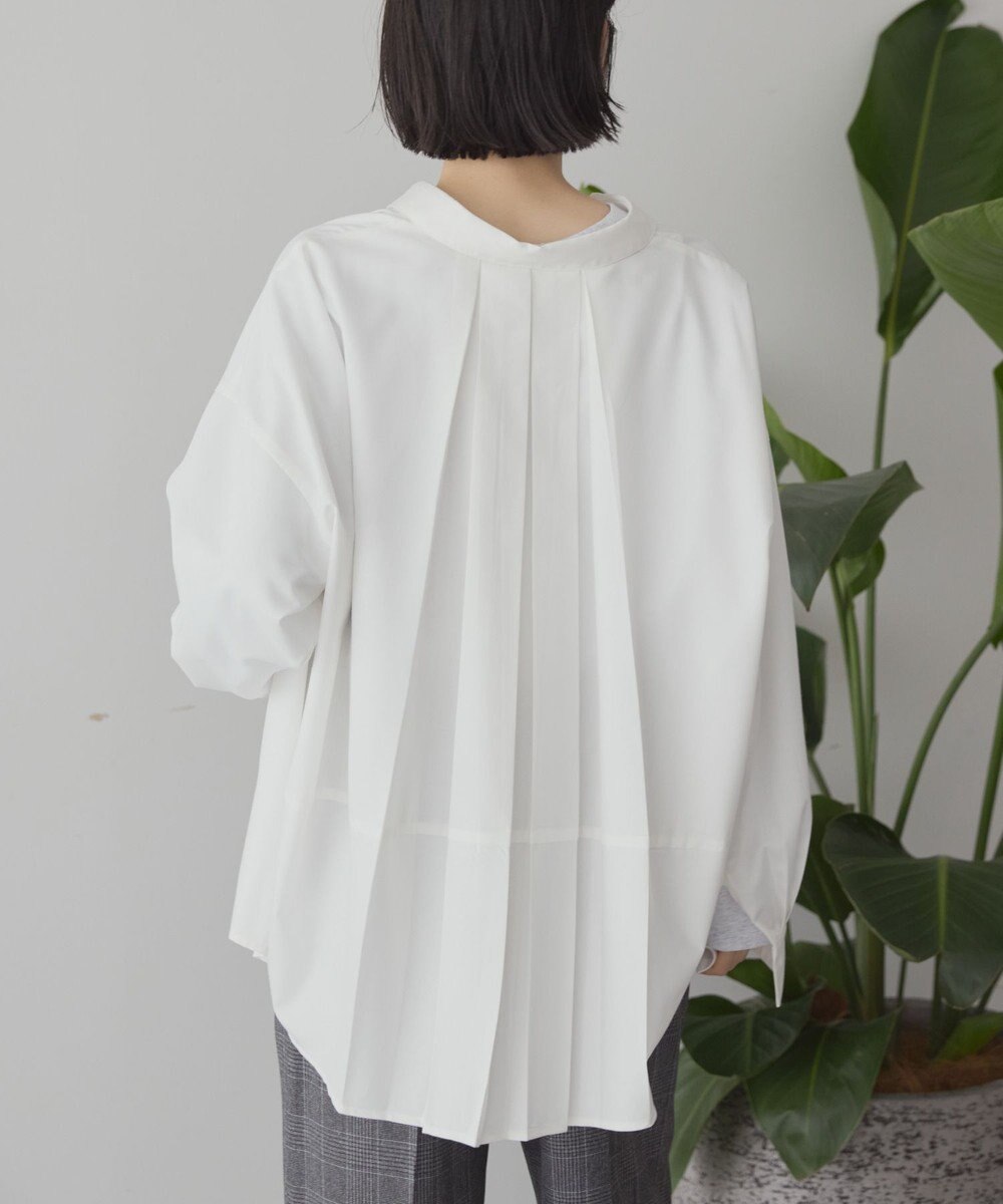 AMERICAN HOLIC イージーケアコクーンバックタックシャツ 