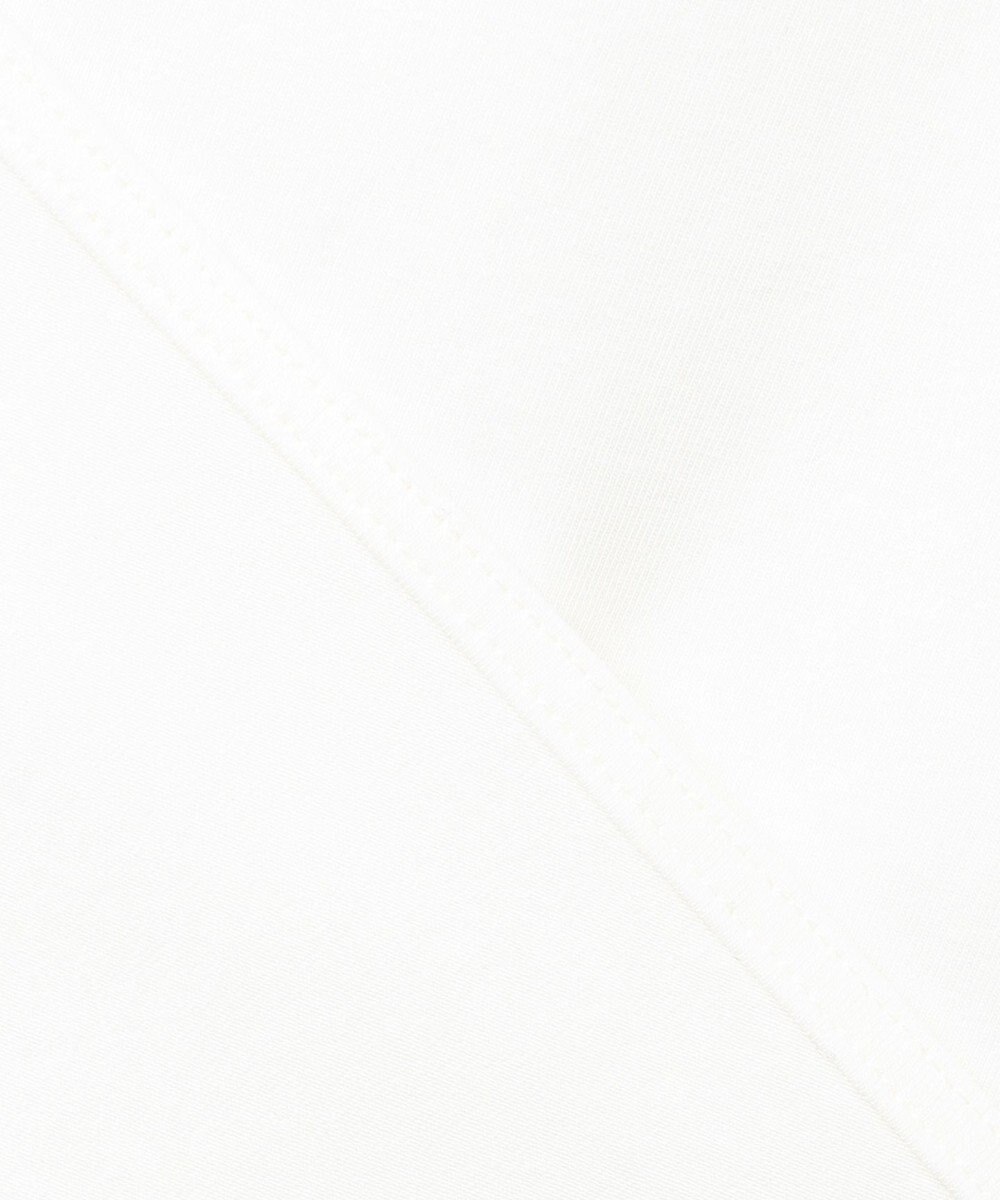 23区 S 【洗える】ナチュラルコットンベア レースレイヤード カットソー 