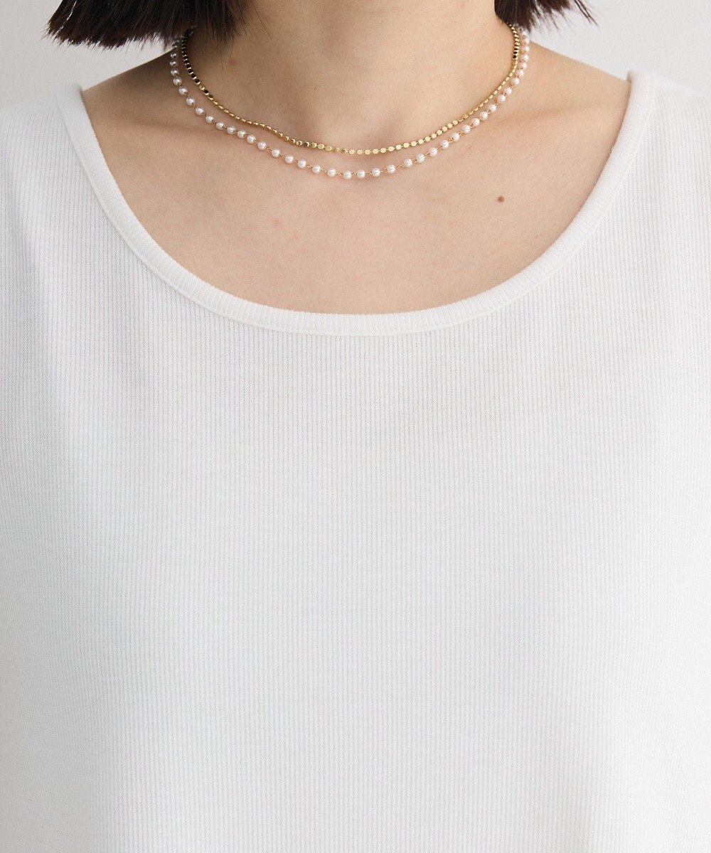 Green Parks 裾フリルタンクトップ 