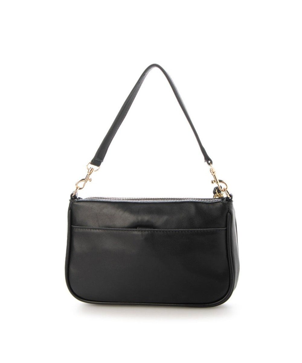 UNBILLION ペルケ perche / シーププリーツパール付き2wayショルダー 