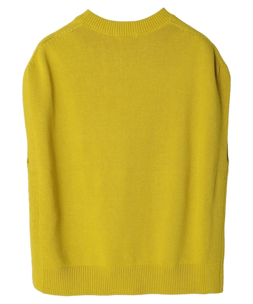 CRAFT STANDARD BOUTIQUE 洗える クルーネックニットベスト 