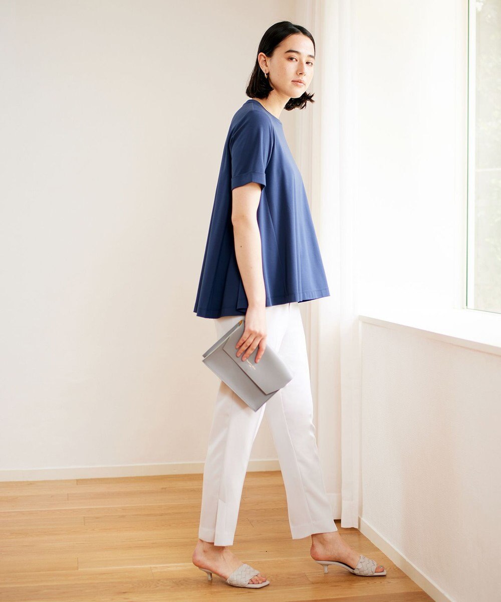 UNFILO カラー テーパードパンツ 