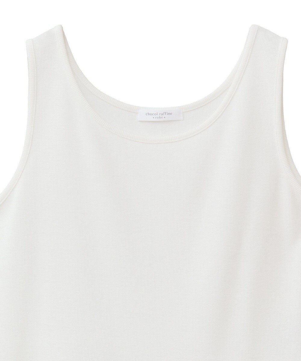 Green Parks 裾フリルタンクトップ 