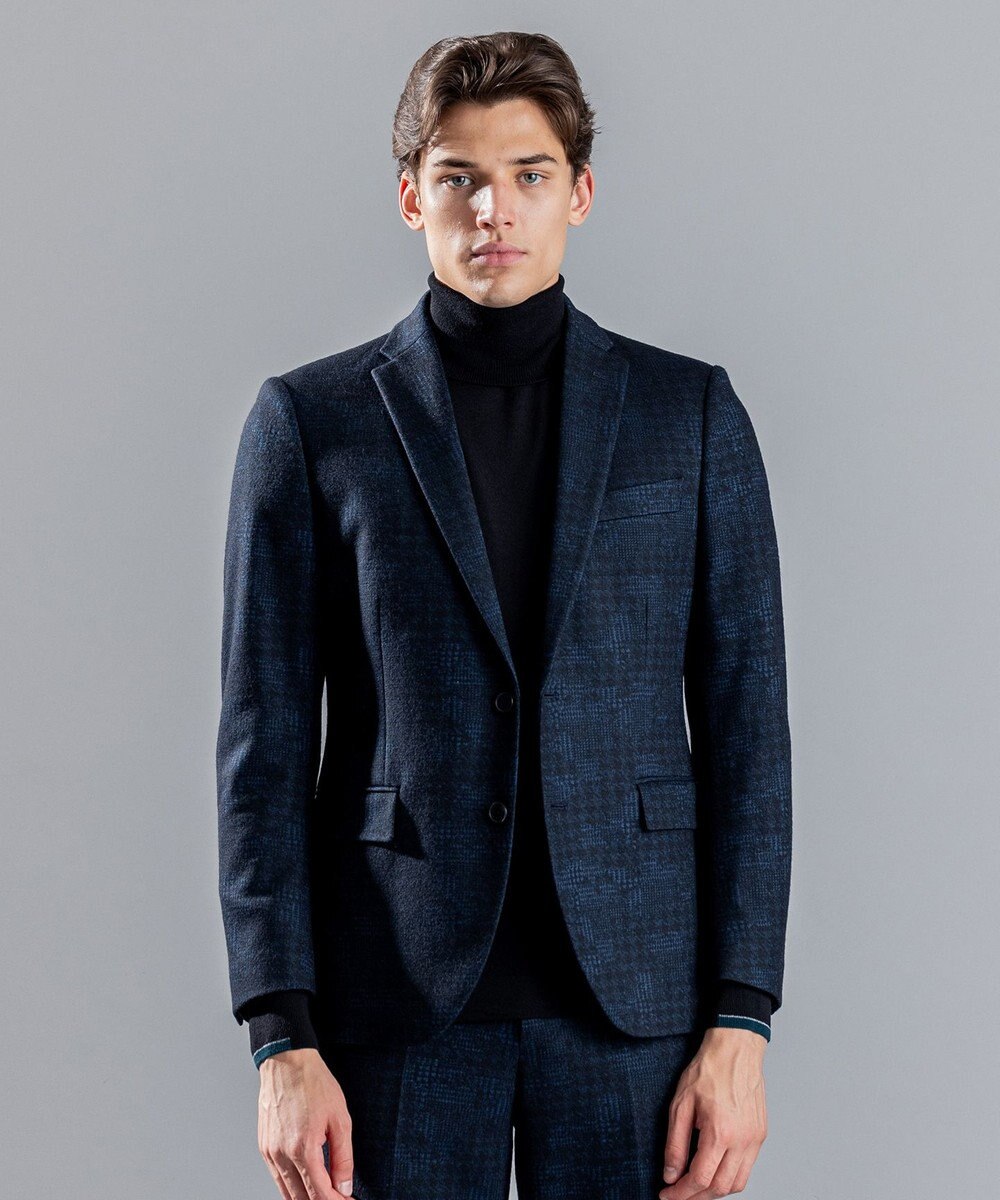 JOSEPH HOMME パッチジャガードジャージー　ジャケット 