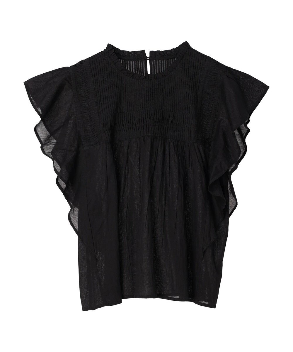 Green Parks Ｉ　フリルノースリーブブラウス 