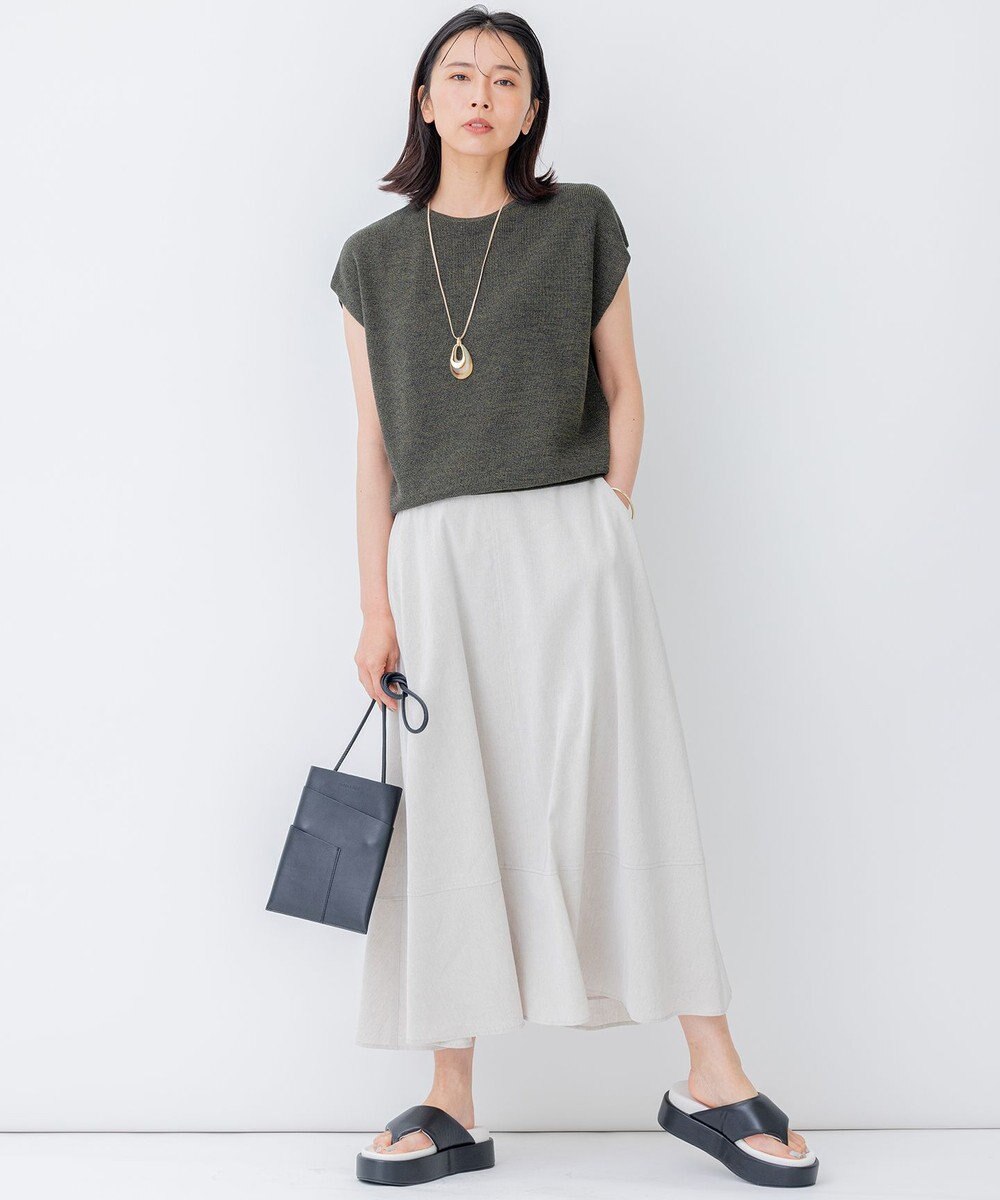 23区 【CLASSY.6月号掲載】ドロップホーン ワントップ ネックレス 