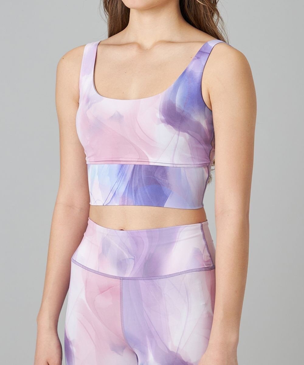 Chacott Chacott BALANCE インクアートプリントブラトップ 