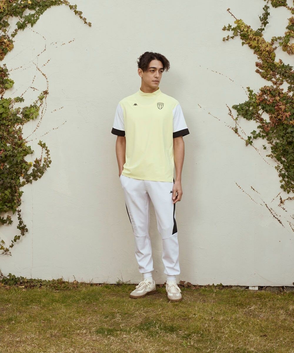 FILA GOLF／marie claire 【Kappa】半袖モックネックシャツ 