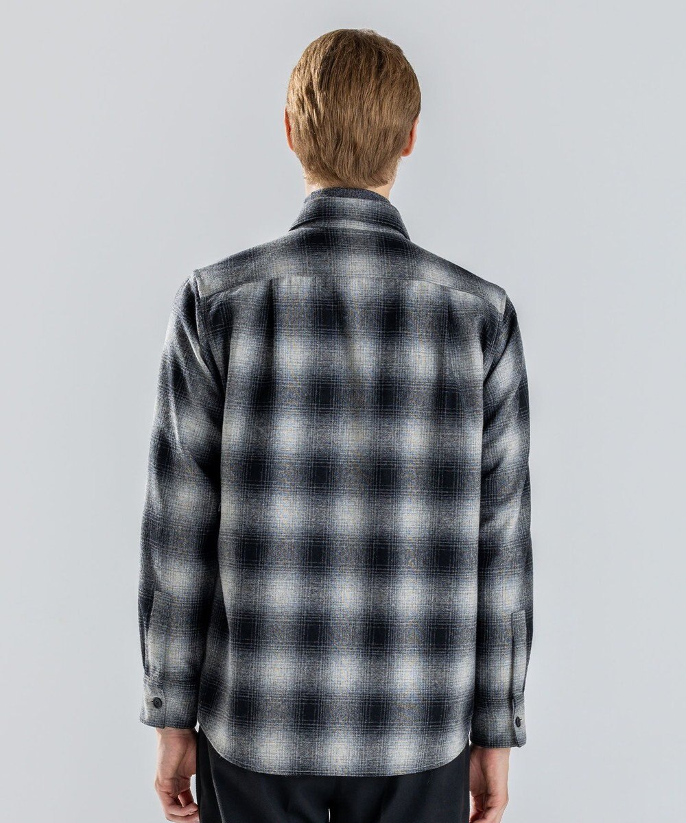JOSEPH HOMME 【新素材】フェードフラノチェック / シャツブルゾン 