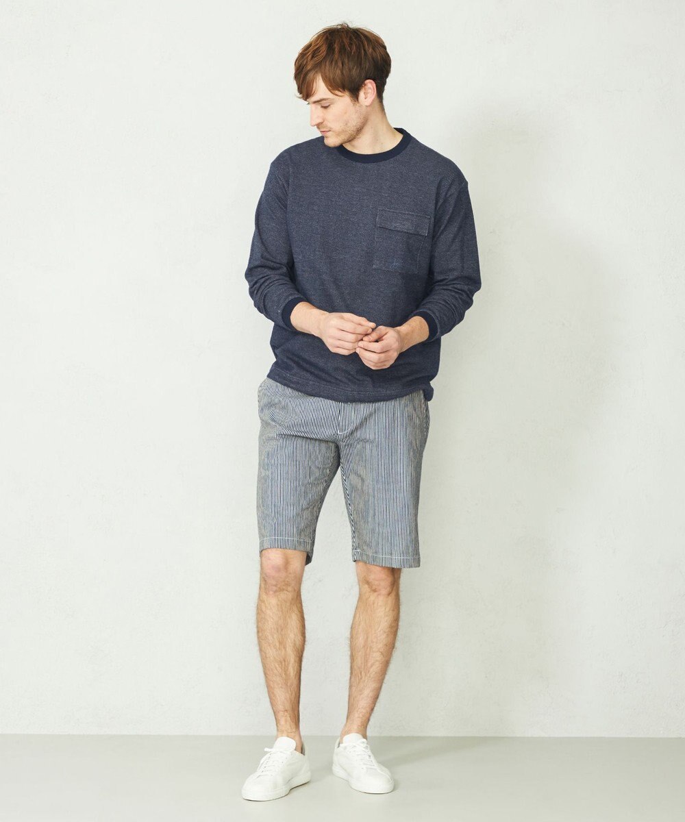 JOSEPH ABBOUD MOUNTAIN 【SPACE／UNISEX】オーガニックコットン使用 ヴィンテージインレー Ｔシャツ 