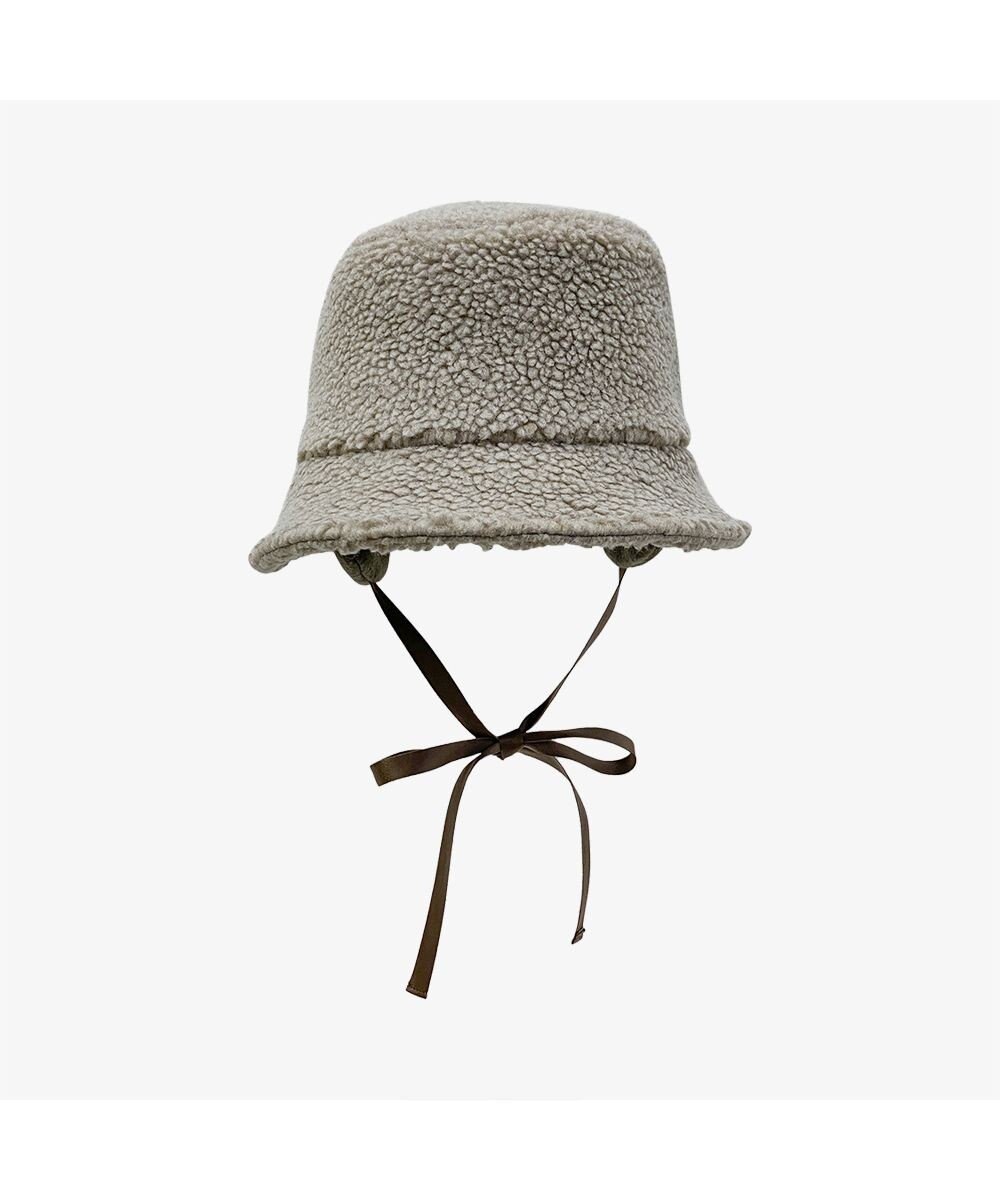 林八百吉商店 un chapeau 耳付きボアバケット 