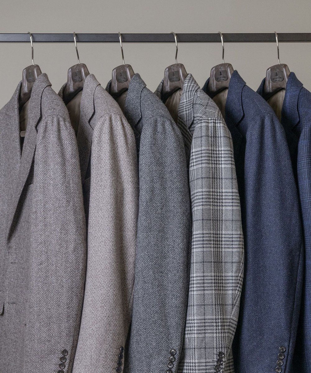 GOTAIRIKU 【Loro Piana Fabric】シルクブレンドソフトツイード ジャケット 